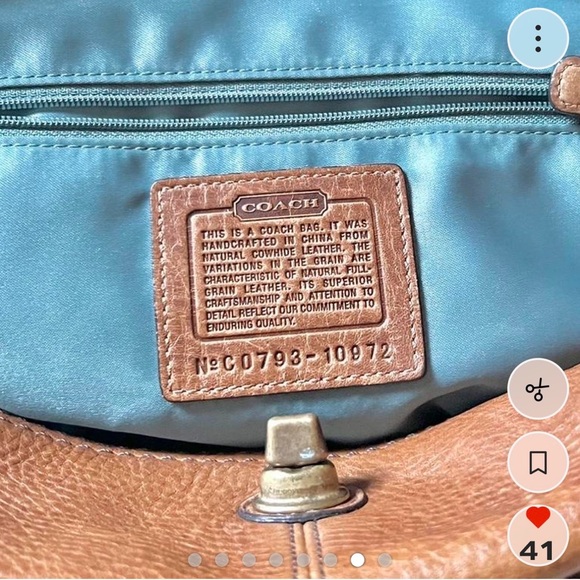 Coach Abbey Chelsea Satchel - Picture 6 of 7